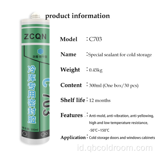 Pabrik Penjualan Langsung Anti-Mold Cepat Cold Room Sealant